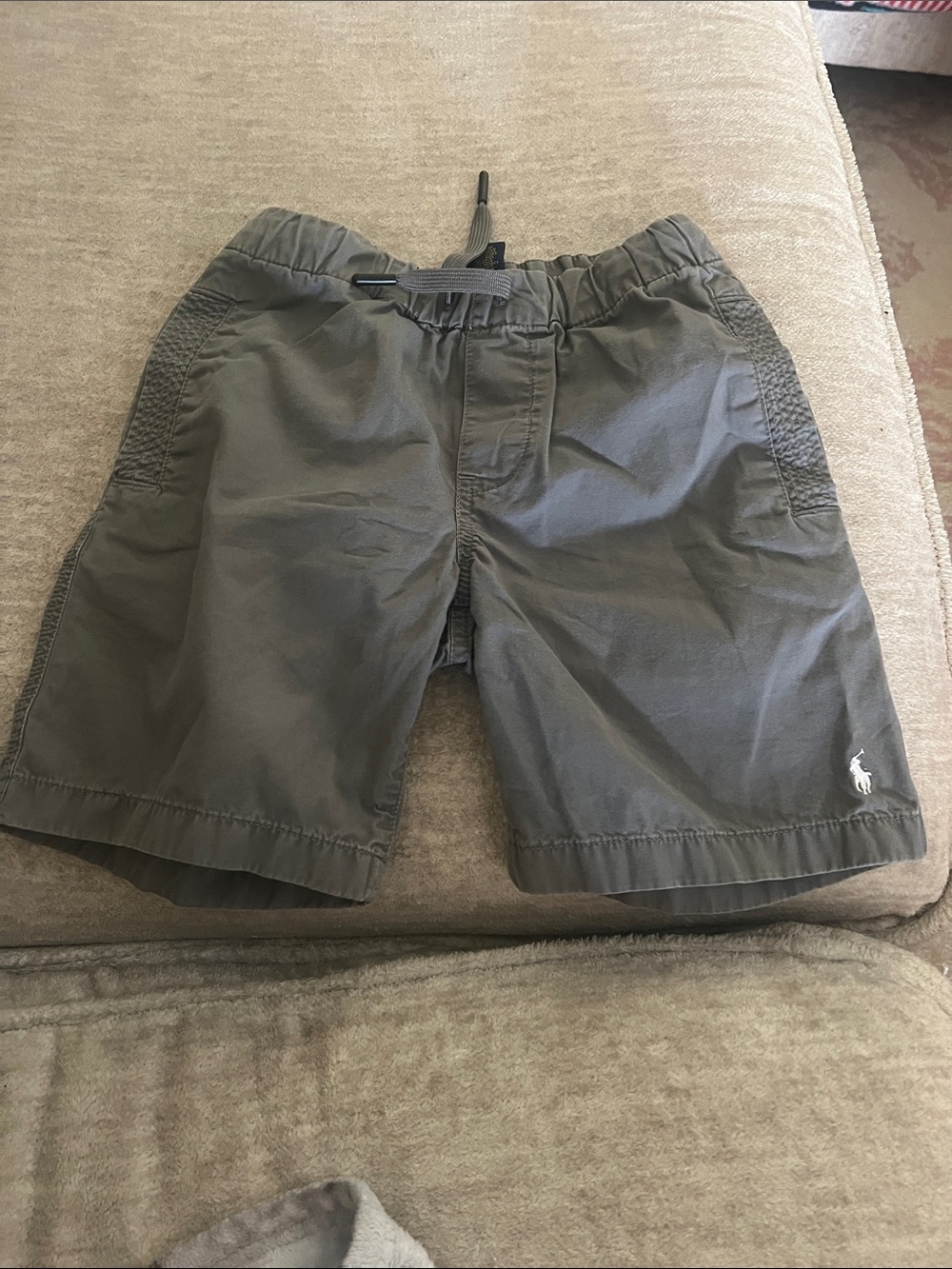 Ralph Lauren Olive Drawstring Athletic Shorts